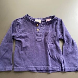 Zara Baby Boy blue shirt